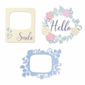 Troqueles Thinlits Sizzix Rounded Picture Frames