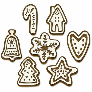 Troqueles Thinlits Sizzix-Tim Holtz Christmas Cookies