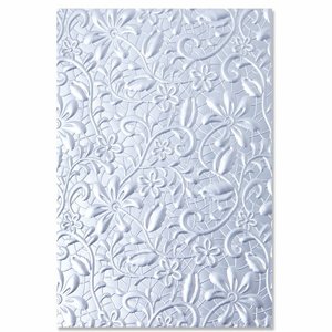 Carpeta embossing 3D Textured Sizzix Lacey