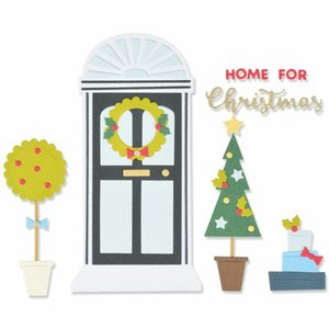 Troqueles Thinlits Sizzix Home for Christmas