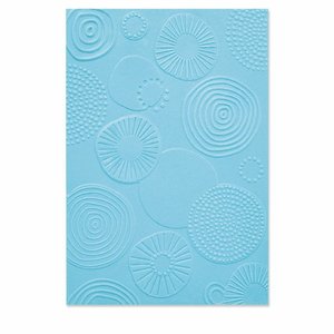 Carpeta embossing Sizzix Textured Abstract Rounds