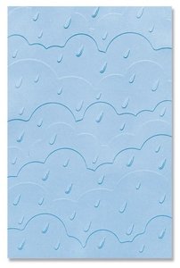 Carpeta embossing 3D Textured Sizzix Rain Clouds