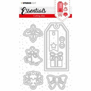 Troqueles Studio Light Essentials Christmas Labels
