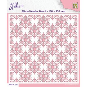 Máscara Nellie Snellen Christmas Snowflakes