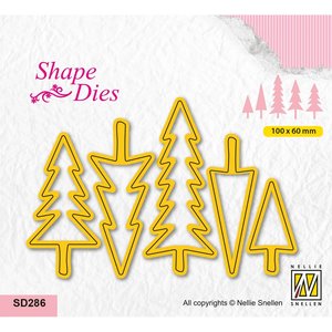Troqueles Nellie Snellen Christmas Trees