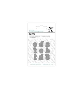 Troqueles Xcut Mini Serif Alpha 1