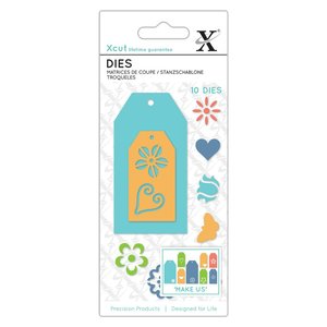 Troqueles Xcut Floral Gifts Tags