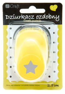 Troqueladora DP 2,5 cm medium star