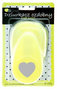 Troqueladora DP 5 cm jumbo scalloped heart