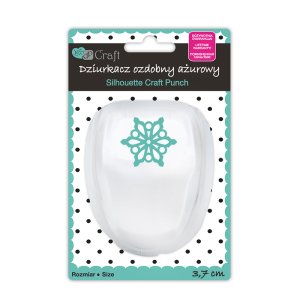 Troqueladora de silueta decorada DP 3,7 cm Snowflake