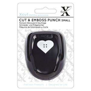 Troqueladora XCut Cut & Emboss Small Heart Button