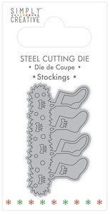 Mini Troqueles Simply Creative Christmas Stockings