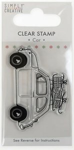 Sello Simply Creative Christmas Car