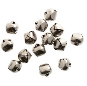 Cascabeles de 10mm Silver pack 100 unidades