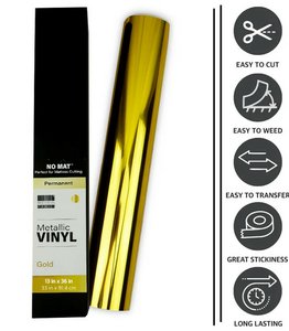 Vinilo adhesivo First Edition 33x91 cm Metallic Gold
