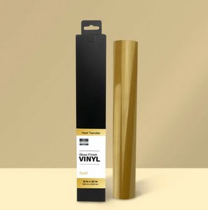 Vinilo textil termoadhesivo First Edition 30,5x61 cm Gloss Gold