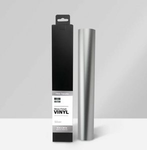 Vinilo textil termoadhesivo First Edition 30,5x61 cm Gloss Silver