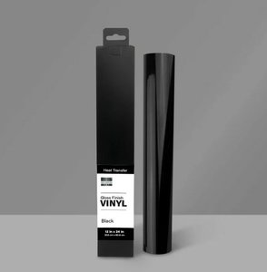 Vinilo textil termoadhesivo First Edition 30,5x61 cm Gloss Black