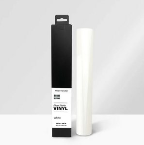 Vinilo textil termoadhesivo First Edition 30,5x61 cm Gloss White