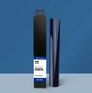 Vinilo textil termoadhesivo First Edition 30,5x61 cm Gloss Navy Blue