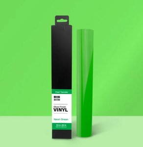 Vinilo textil termoadhesivo First Edition 30,5x61 cm Gloss Neón Green
