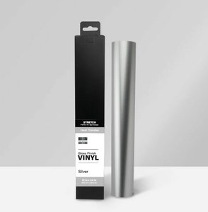 Vinilo textil estirable First Edition 30,5x61 cm Gloss Silver