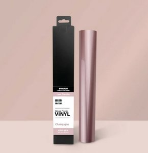 Vinilo textil estirable First Edition 30,5x61 cm Gloss Champagne
