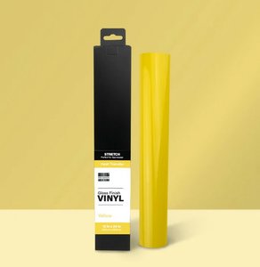 Vinilo textil estirable First Edition 30,5x61 cm Gloss Yellow