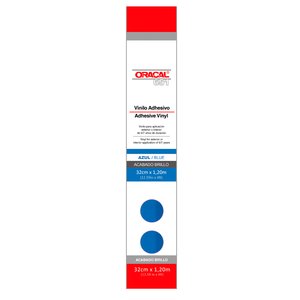 Vinilo adhesivo Oracal 651 Azul