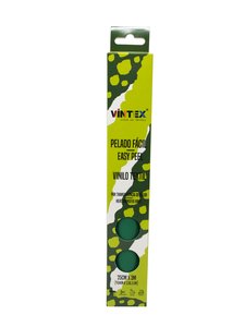 Vinilo textil Premium Vintex pelado fácil 3 metros de largo Verde