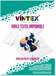 Vinilo Textil Imprimible Inkjet A4 5uds Vintex