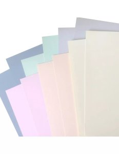 Pack de Cartulina A4 Colores Pastel VINTEX 12 pcs