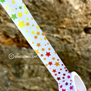 Washi tape Stampam Stars Color