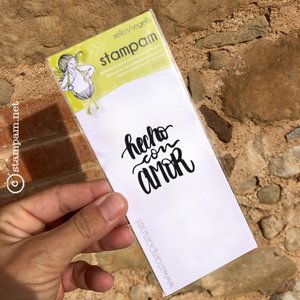 Set de sellos Stampam en catalán HECHO CON AMOR