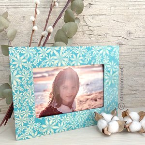 Marco de fotos Stampam photo frame 10x15 TURQUESA