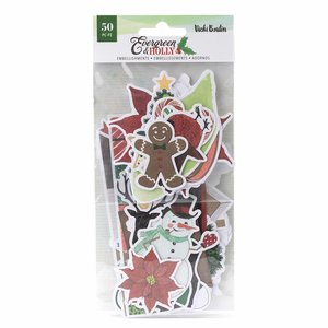 Die cuts Evergreen and Holly de Vicki Boutin