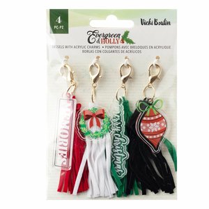 Tassels Evergreen and Holly de Vicki Boutin