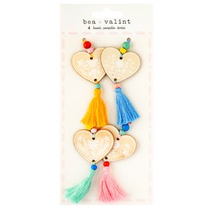 Tassels Poppy and Pear by Bea Valint