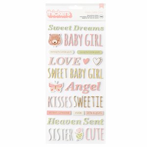 Frases Thickers Hello Little Girl de American Crafts