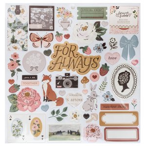 Chipboard Forever Fields de American Crafts by Maggie Holmes