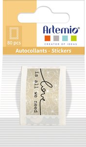 Rollo de sellos adhesivos Artemio Mon Essentiel