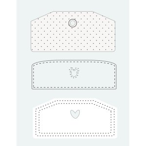 Troqueles Los Cuqui Tags 3 pcs by Pili Sallent
