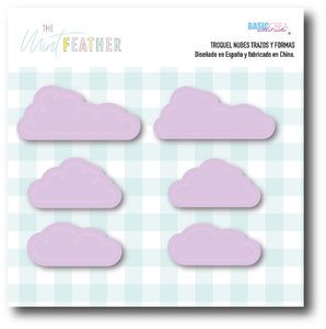 Troqueles Nubes Fun Park por The Mint Feather