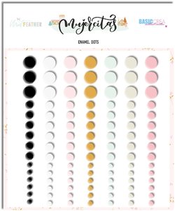 Enamel dots Mujercitas de The Mint Feather