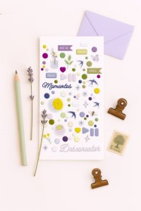 Set de pegatinas puffy Pausa por Maggie & Esther