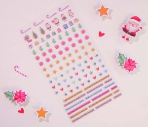 Pegatinas puffy ilustraciones Charm de Elena Roche