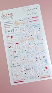 Pegatinas puffy Camp Mood Sunny Holi Days de Pili Sallent