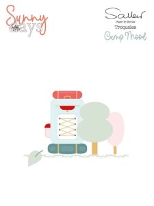 Troqueles Camp Mood Sunny Holi Days de Pili Sallent