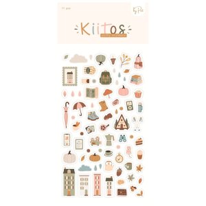 Pegatinas Puffy ilustraciones Kiitos by Scrapbypat