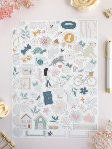 Die Cuts Maitia de Bihotzez Scrap